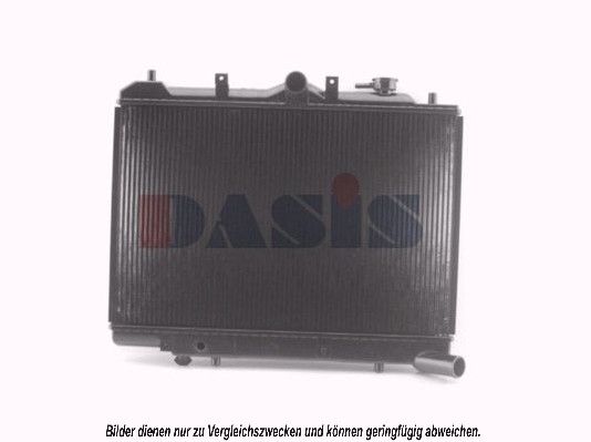 AKS DASIS 110100N - Kühler, Motorkühlung