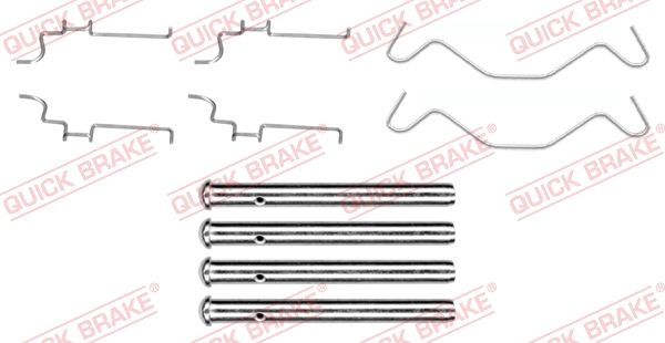 QUICK BRAKE 109-1683 - Zubehörsatz, Scheibenbremsbelag