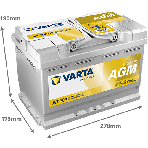 VARTA 570901076K262 - Starterbatterie
