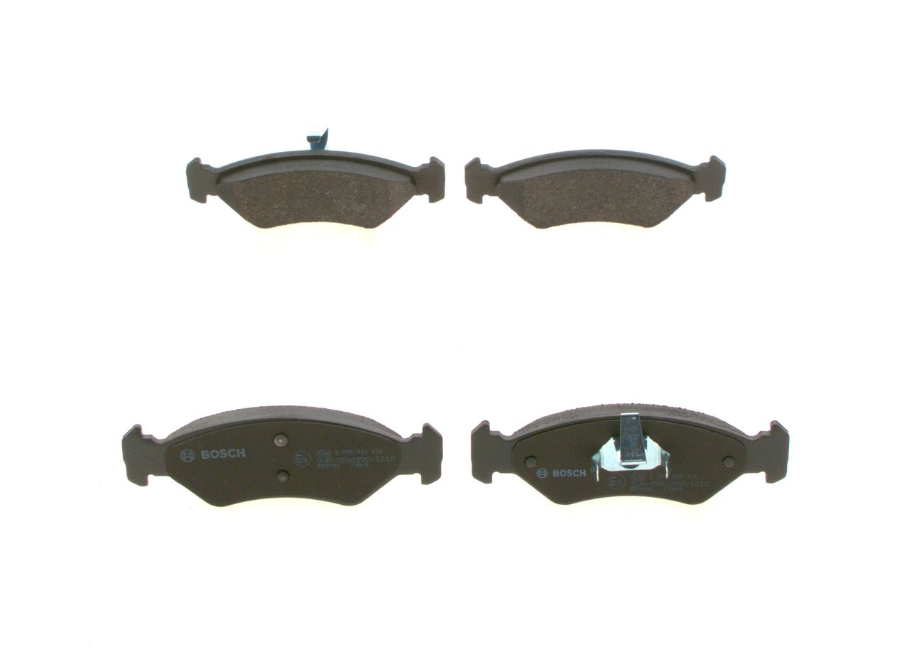 BOSCH 0 986 424 416 - Bremsbelagsatz, Scheibenbremse