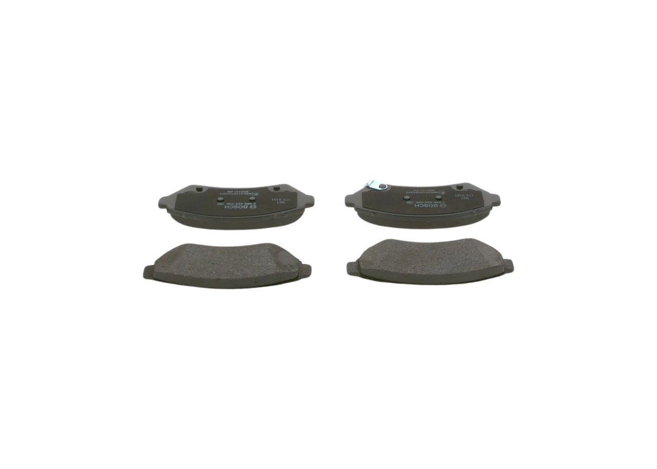 BOSCH 0 986 424 466 - Bremsbelagsatz, Scheibenbremse