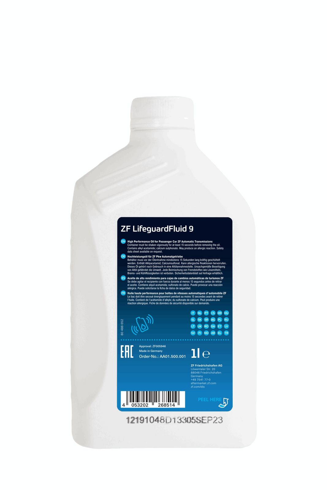 ZF AA01.500.001 - Automatikgetriebeöl