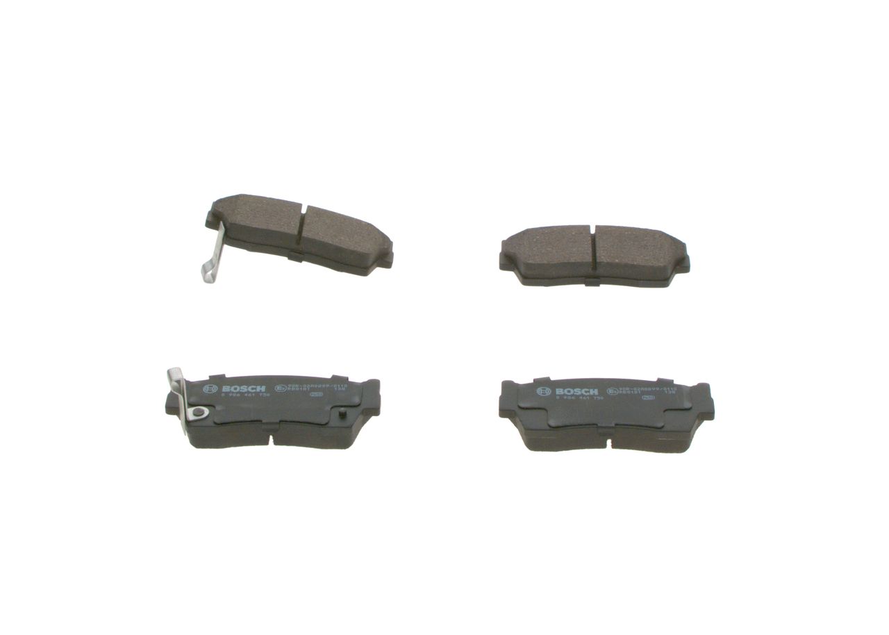 BOSCH 0 986 461 750 - Bremsbelagsatz, Scheibenbremse