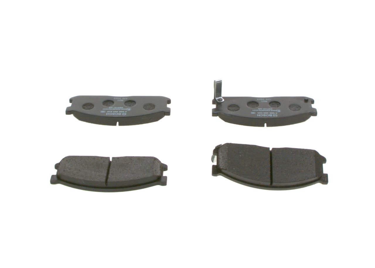 BOSCH 0 986 460 020 - Bremsbelagsatz, Scheibenbremse