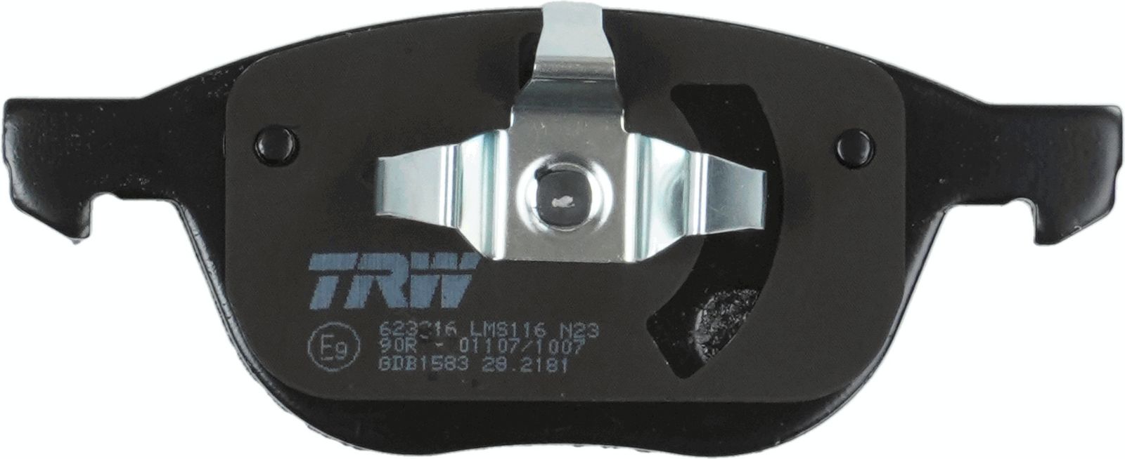 TRW GDB1583 - Bremsbelagsatz, Scheibenbremse