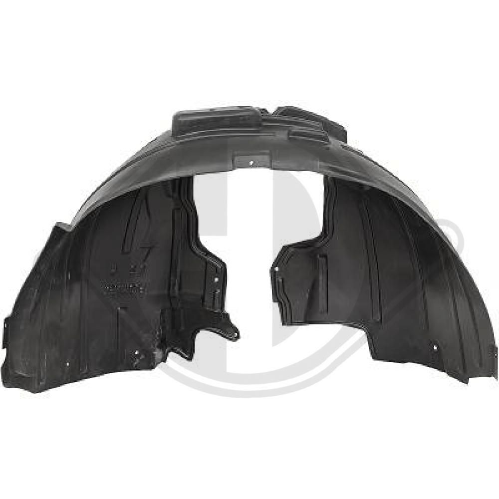 DIEDERICHS 1075009 - Verkleidung, Radhaus