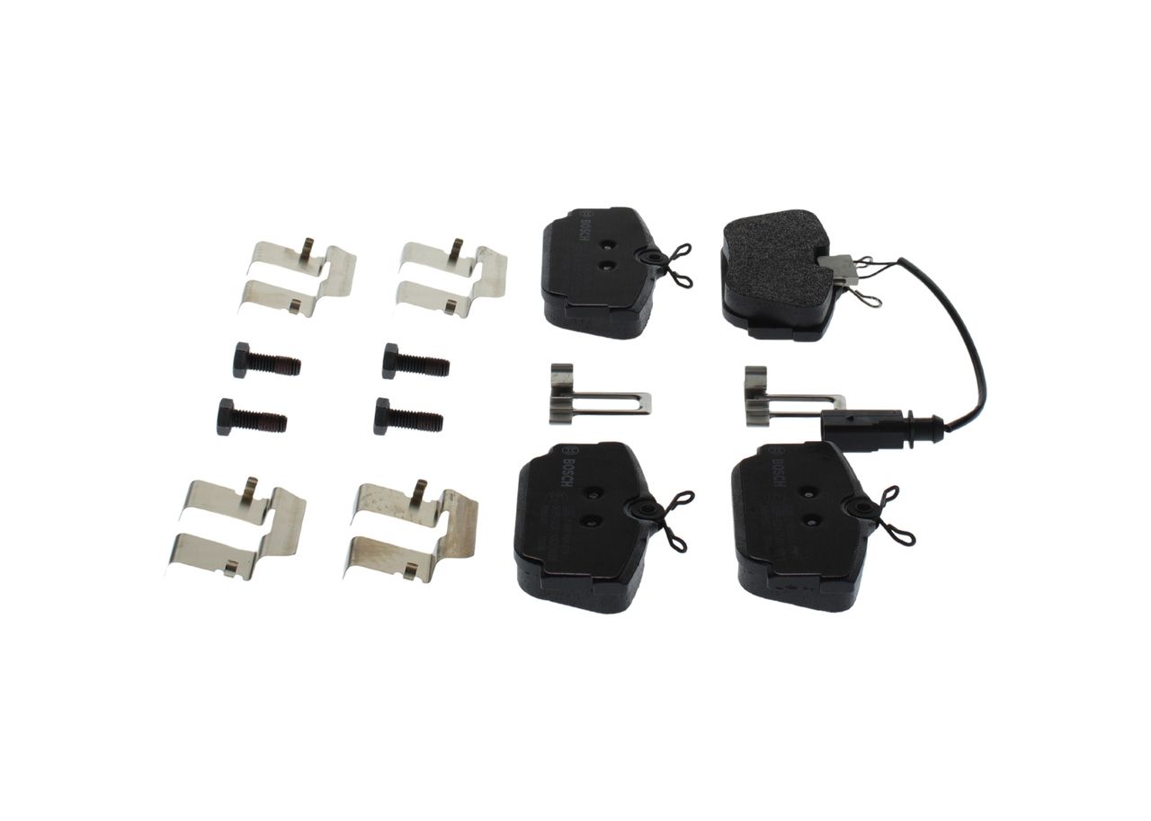 BOSCH 0 986 494 619 - Bremsbelagsatz, Scheibenbremse