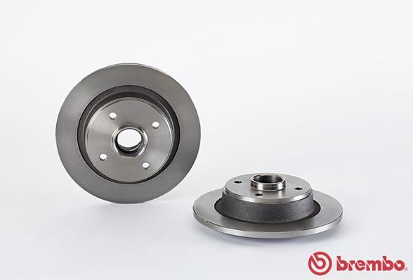 BREMBO 08.5653.10 - Bremsscheibe