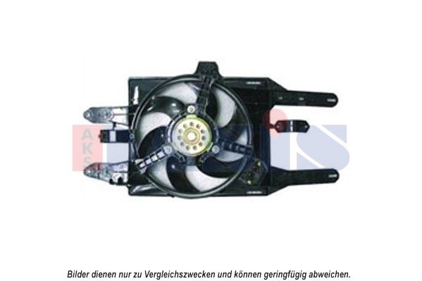AKS DASIS 088032N - Lüfter, Motorkühlung