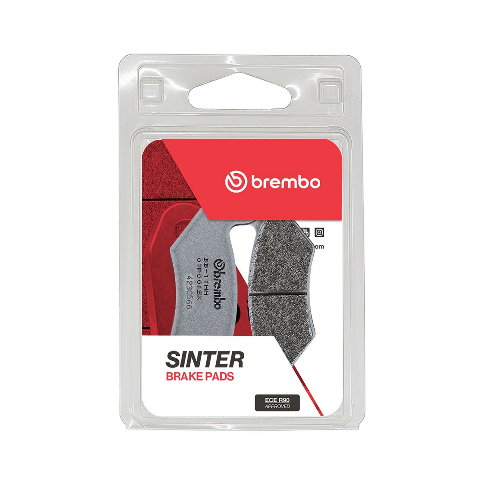 BREMBO 07PO01SX - Bremsbelagsatz, Scheibenbremse