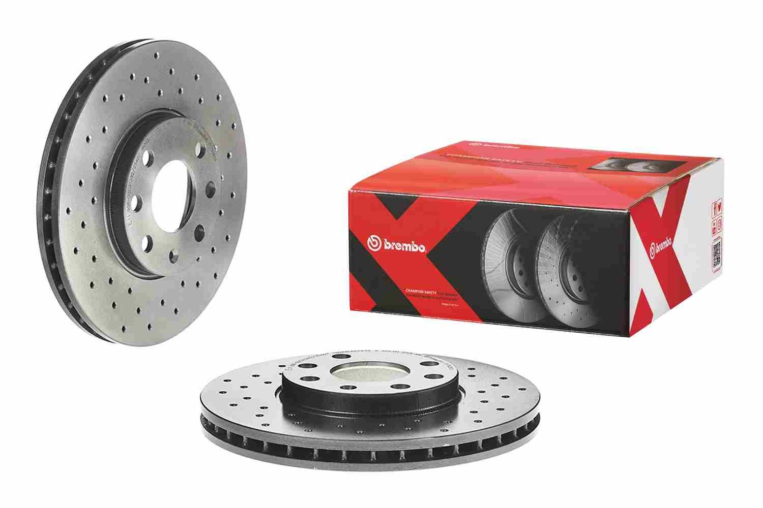 BREMBO 09.7628.1X - Bremsscheibe