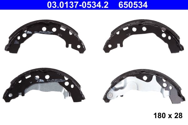 ATE 03.0137-0534.2 - Bremsbackensatz