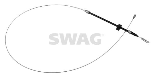 SWAG 10 92 3972 - Seilzug, Feststellbremse