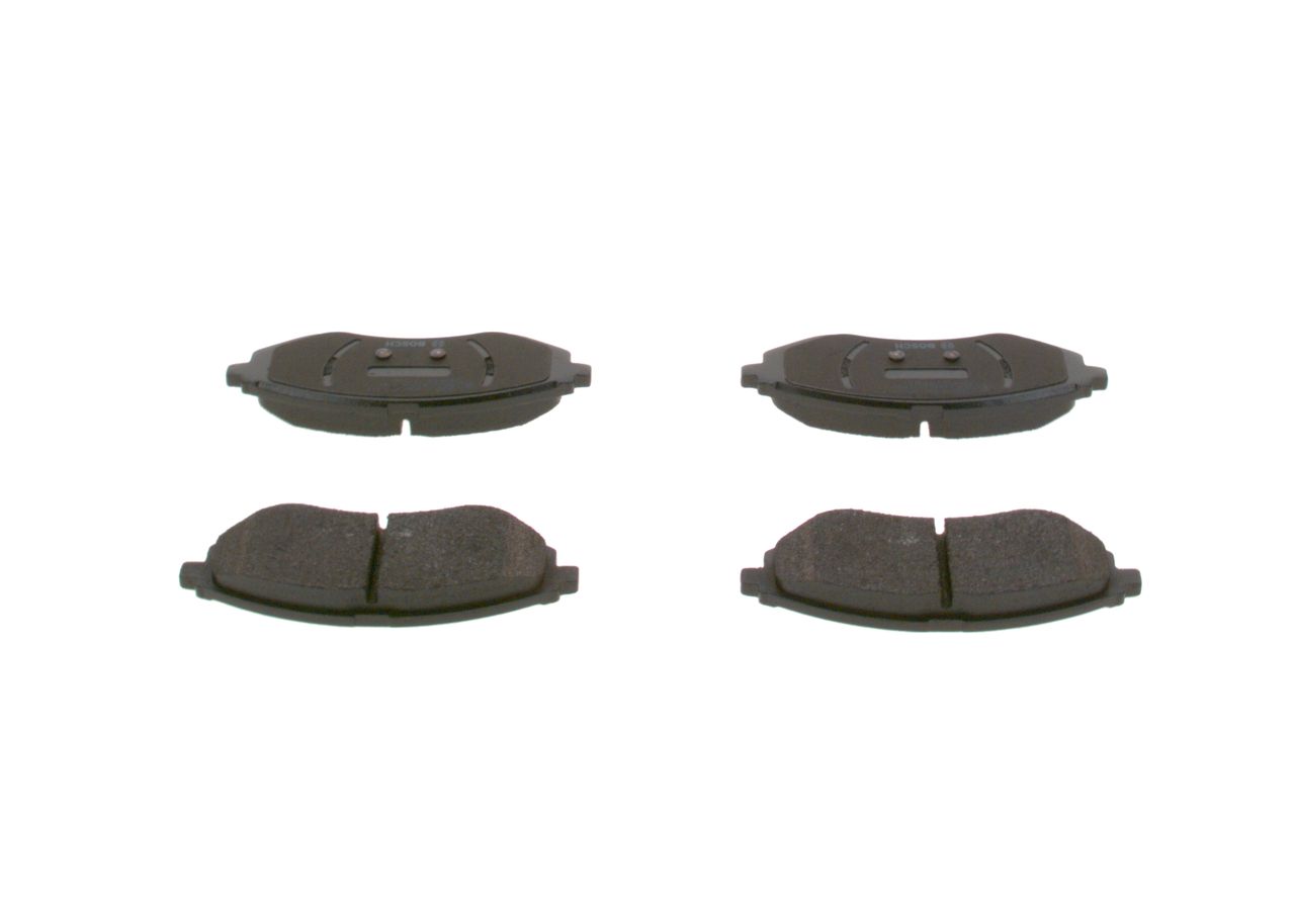 BOSCH 0 986 424 818 - Bremsbelagsatz, Scheibenbremse