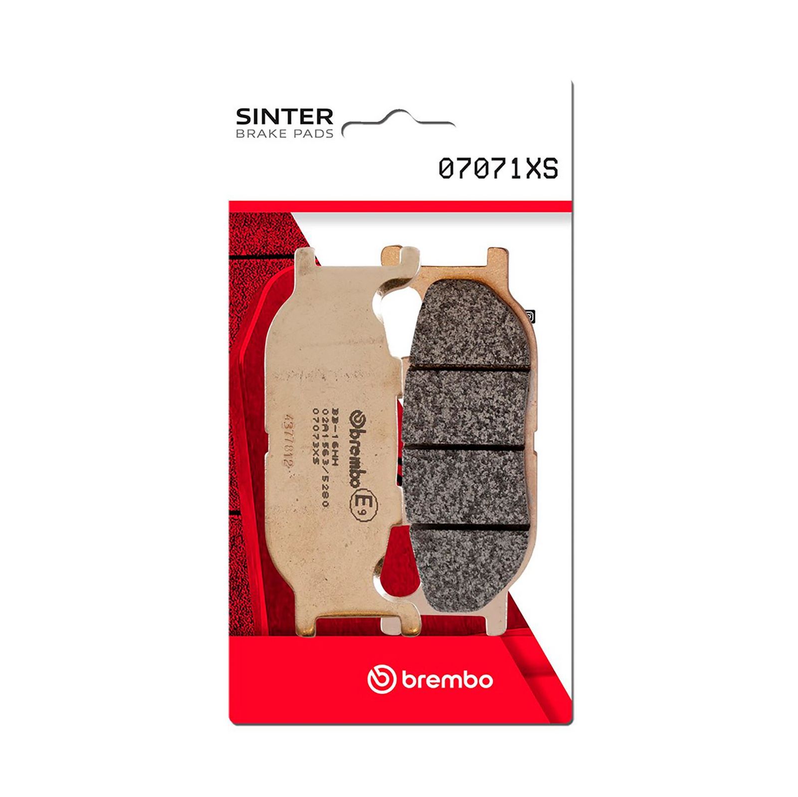 BREMBO 07073XS - Bremsbelagsatz, Scheibenbremse