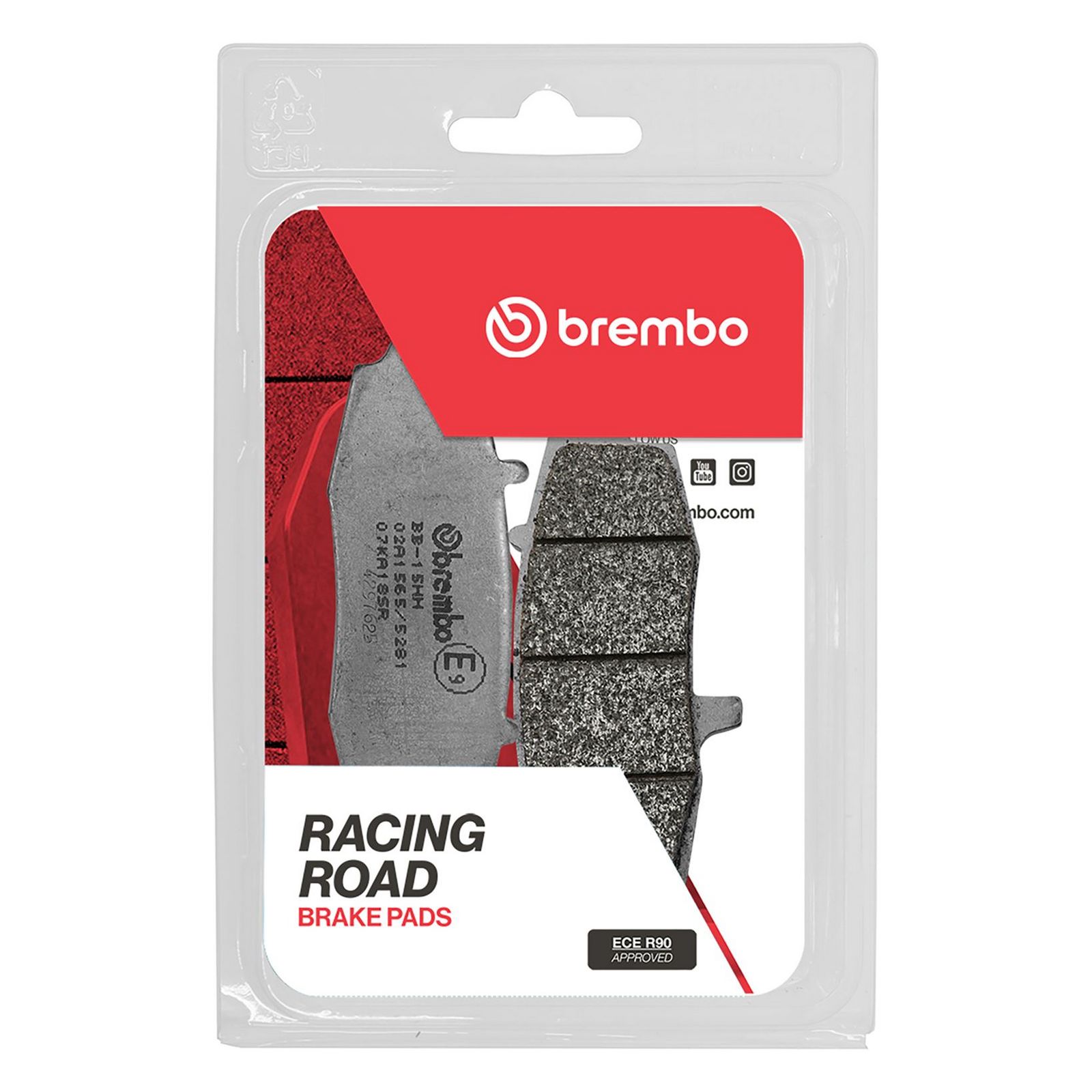 BREMBO 07KA18SR - Bremsbelagsatz, Scheibenbremse