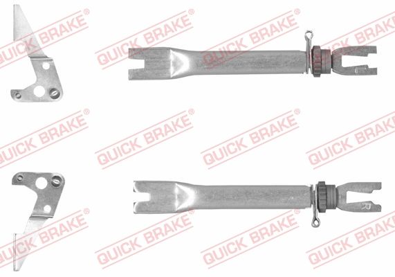 QUICK BRAKE 102 53 027 - Nachsteller-Satz, Trommelbremse