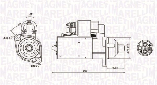 MAGNETI MARELLI 063721181010 - Starter