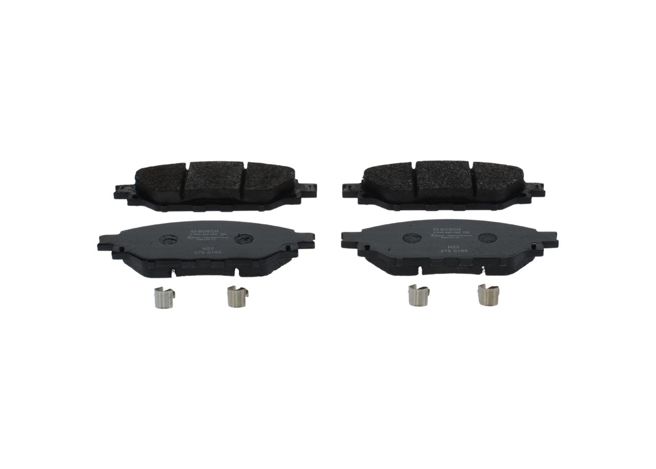 BOSCH 0 986 495 425 - Bremsbelagsatz, Scheibenbremse