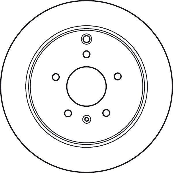 TRW DF6024 - Bremsscheibe