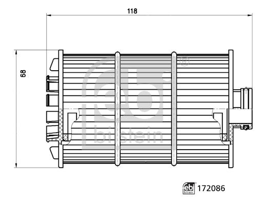 FEBI BILSTEIN 172086 - Ölfilter