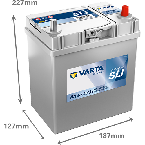 VARTA 540126033K262 - Starterbatterie