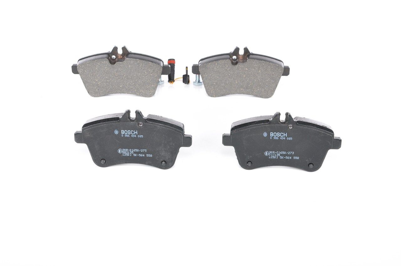 BOSCH 0 986 494 085 - Bremsbelagsatz, Scheibenbremse