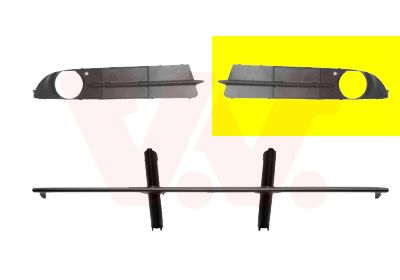 VAN WEZEL 0655591 - Lüftungsgitter, Stoßfänger