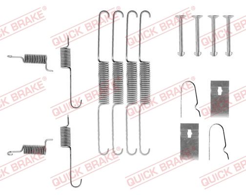 QUICK BRAKE 105-0663 - Zubehörsatz, Bremsbacken