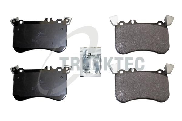 TRUCKTEC AUTOMOTIVE 02.35.572 - Bremsbelagsatz, Scheibenbremse