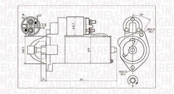 MAGNETI MARELLI 063720624010 - Starter