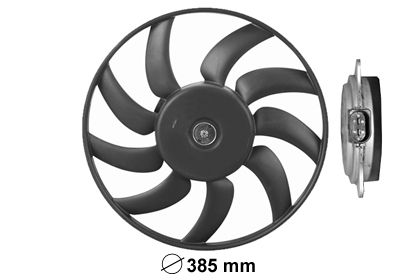 VAN WEZEL 0327746 - Lüfter, Motorkühlung