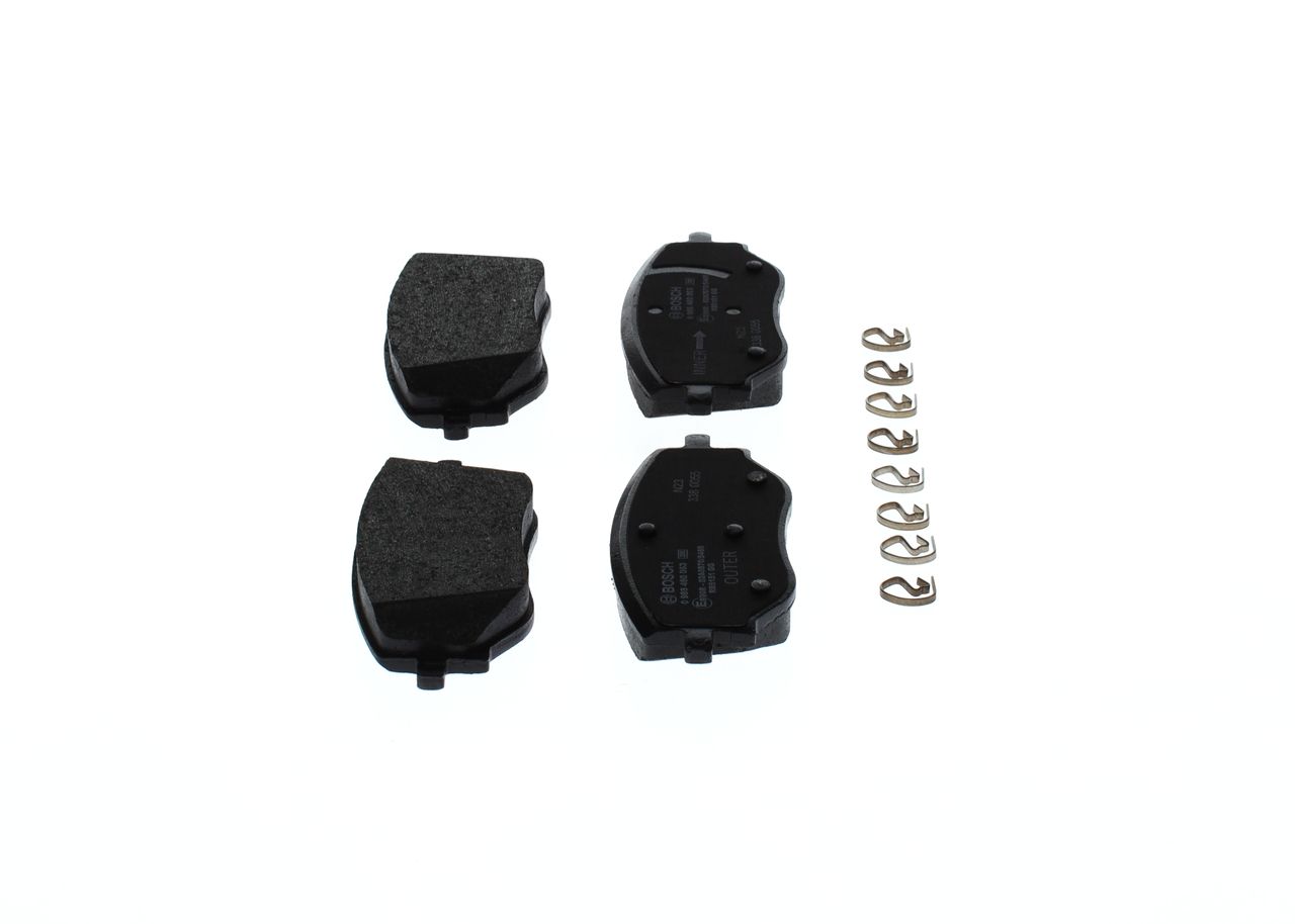 BOSCH 0 986 460 063 - Bremsbelagsatz, Scheibenbremse