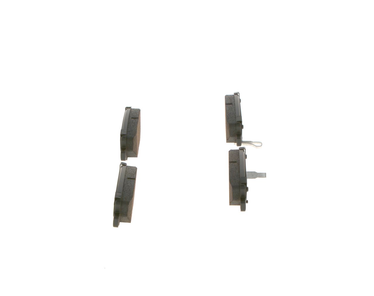 BOSCH 0 986 495 393 - Bremsbelagsatz, Scheibenbremse