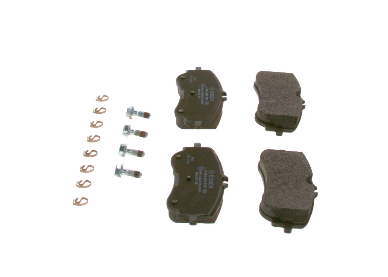 BOSCH 0 986 424 875 - Bremsbelagsatz, Scheibenbremse