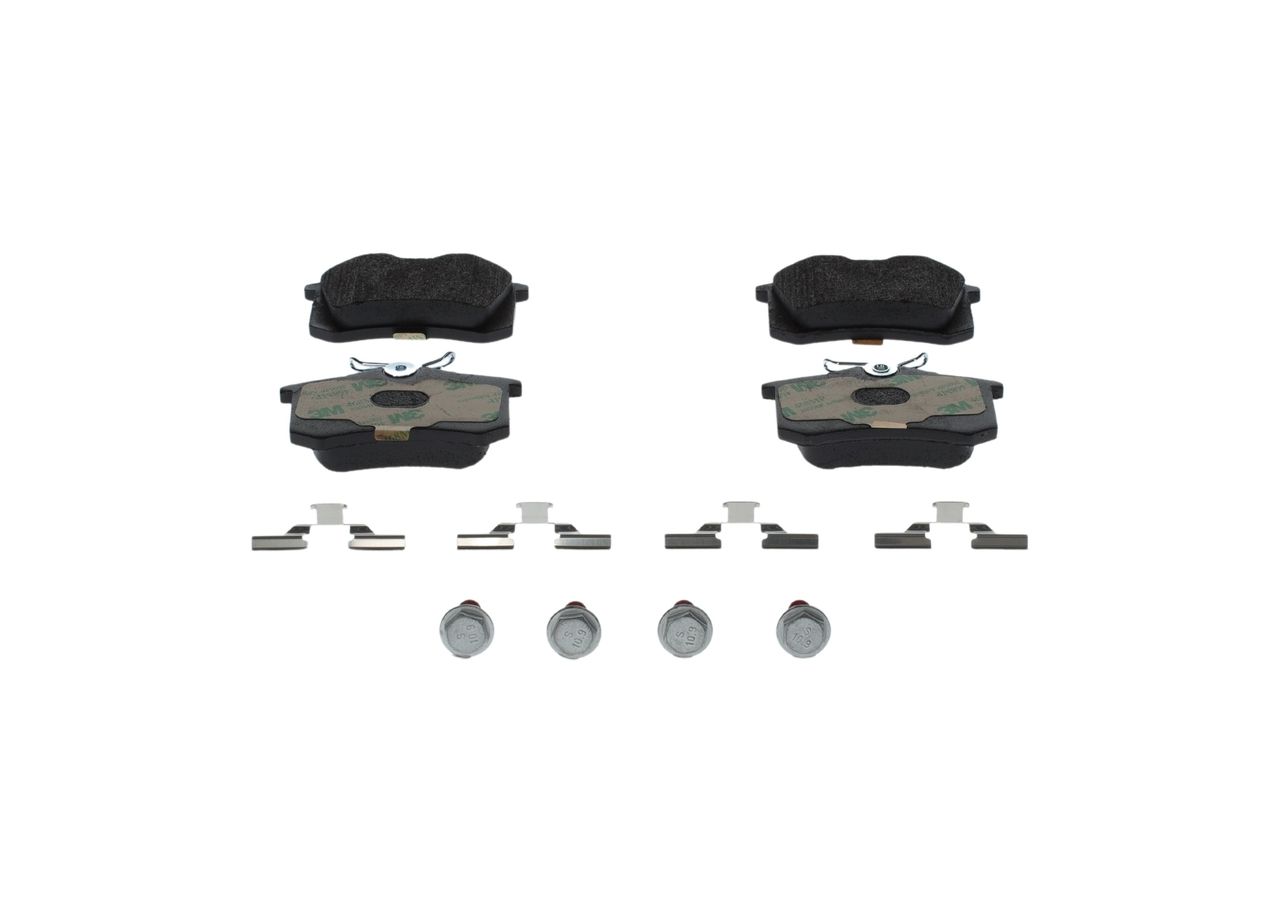 BOSCH 0 986 494 596 - Bremsbelagsatz, Scheibenbremse
