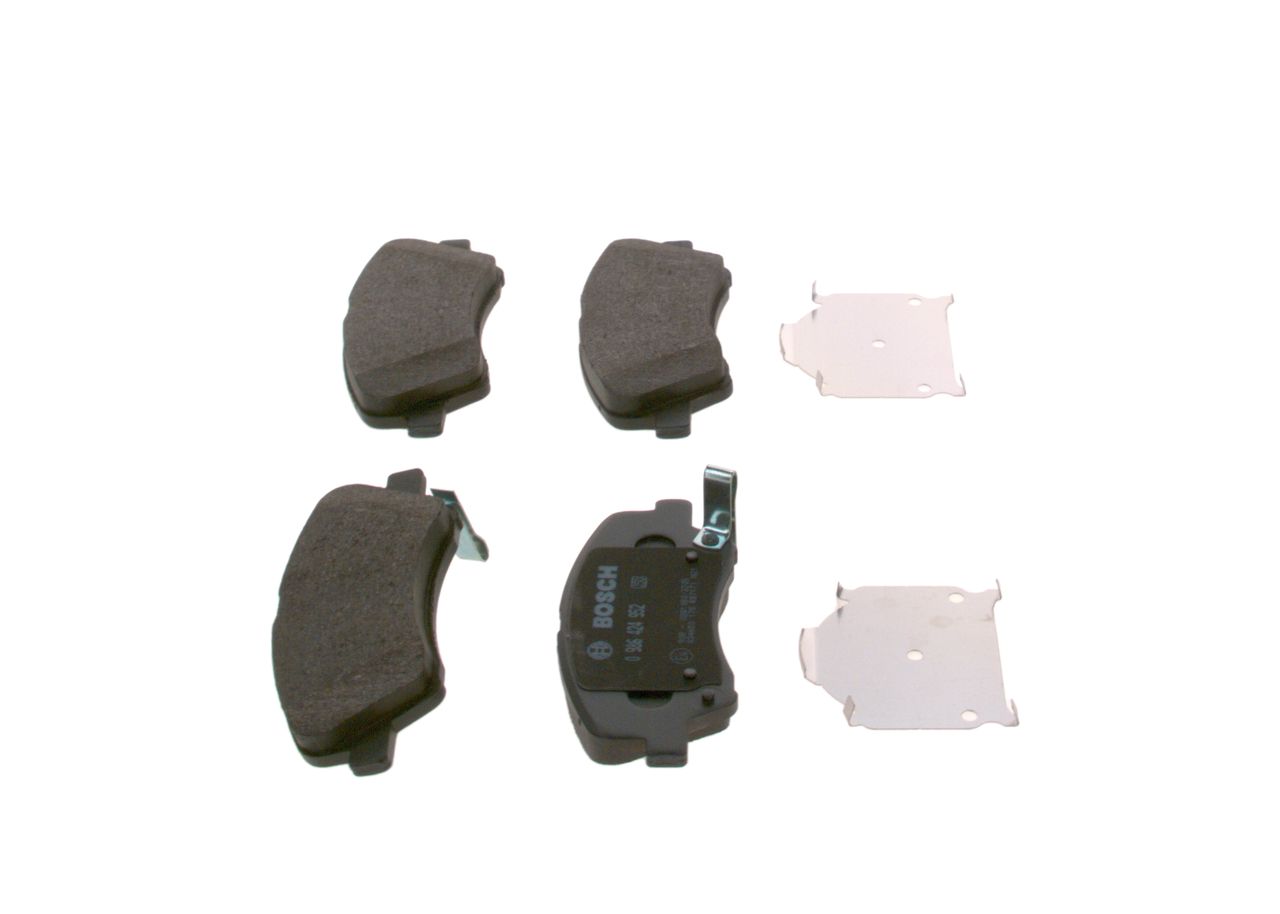 BOSCH 0 986 424 952 - Bremsbelagsatz, Scheibenbremse