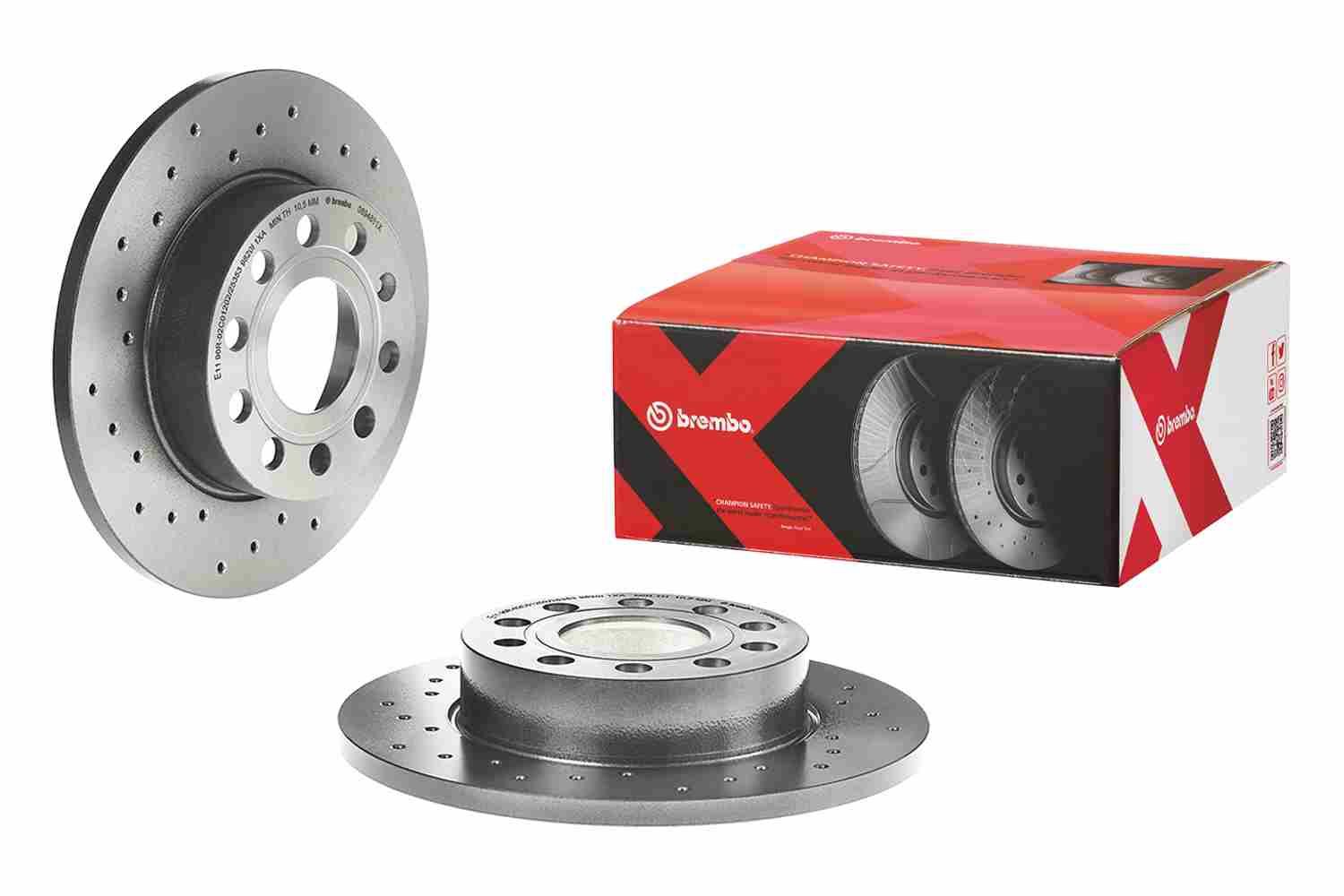 BREMBO 08.9488.1X - Bremsscheibe