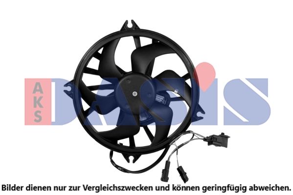 AKS DASIS 068098N - Lüfter, Motorkühlung