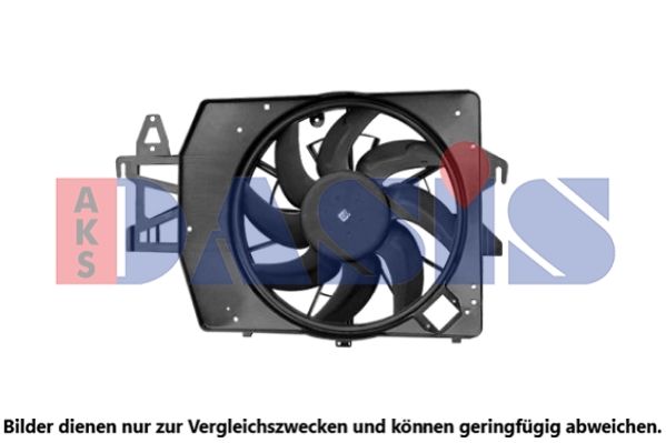 AKS DASIS 098031N - Lüfter, Motorkühlung