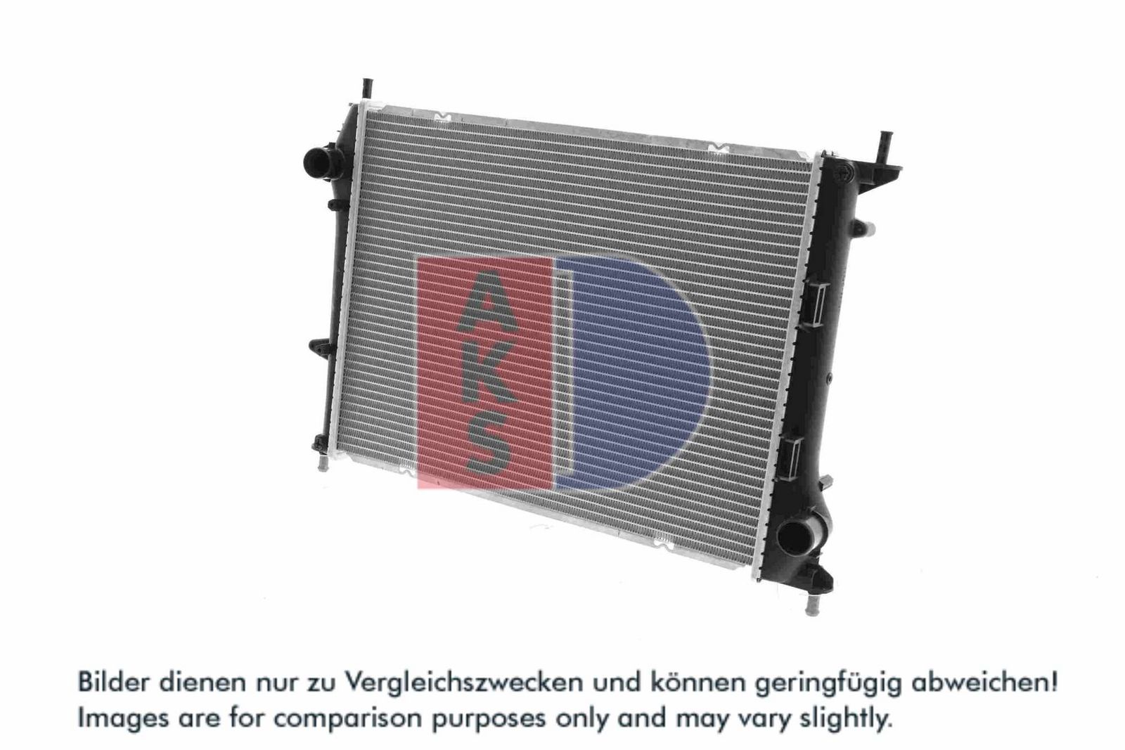 AKS DASIS 080092N - Kühler, Motorkühlung