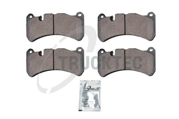 TRUCKTEC AUTOMOTIVE 02.35.429 - Bremsbelagsatz, Scheibenbremse