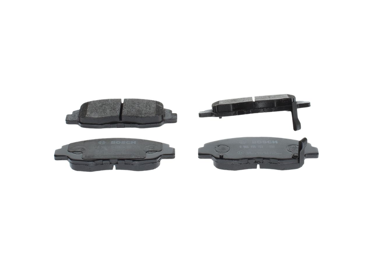 BOSCH 0 986 495 153 - Bremsbelagsatz, Scheibenbremse