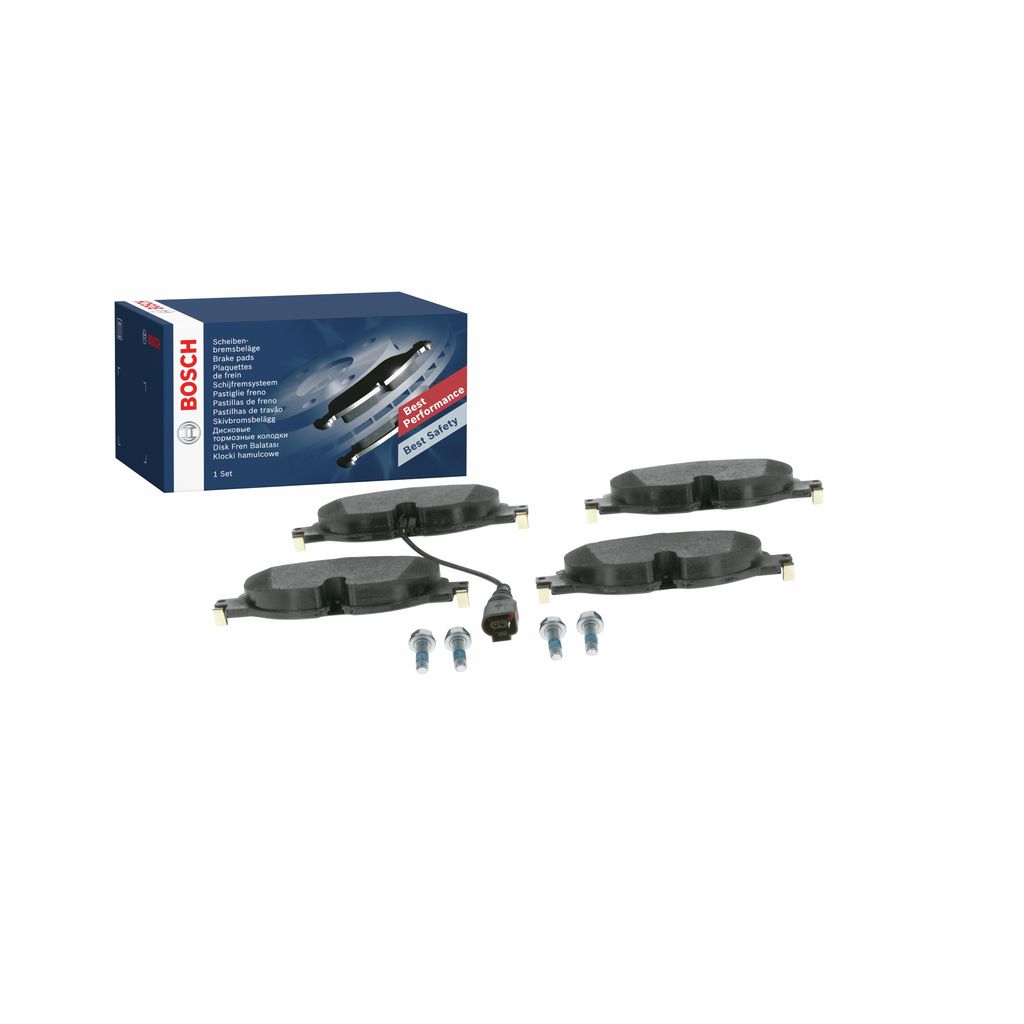 BOSCH 0 986 494 660 - Bremsbelagsatz, Scheibenbremse