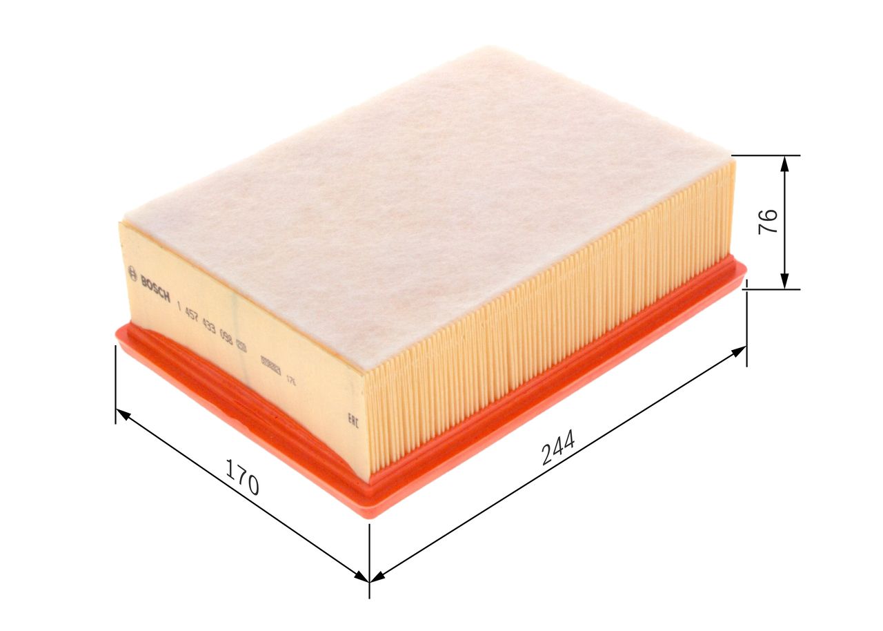 BOSCH 1 457 433 098 - Luftfilter