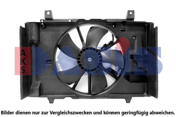 AKS DASIS 078099N - Lüfter, Motorkühlung