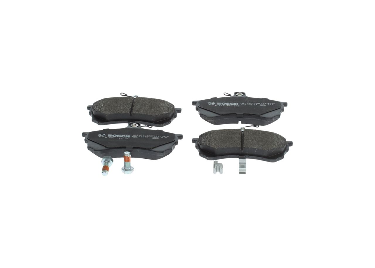 BOSCH 0 986 424 370 - Bremsbelagsatz, Scheibenbremse