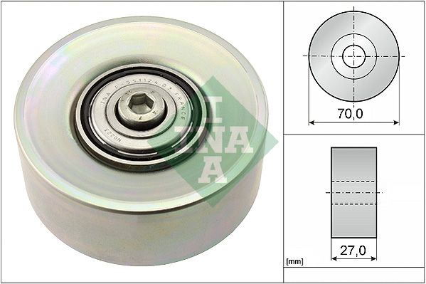 Schaeffler INA 532 0398 10 - Umlenk-/Führungsrolle, Keilrippenriemen