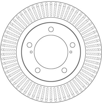 TRW DF6239S - Bremsscheibe