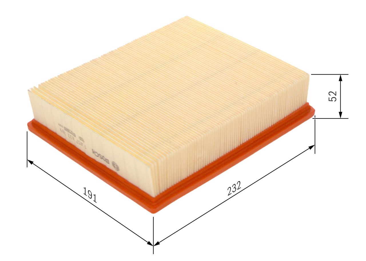 BOSCH 1 457 433 289 - Luftfilter